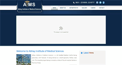Desktop Screenshot of aimsgayabihar.com